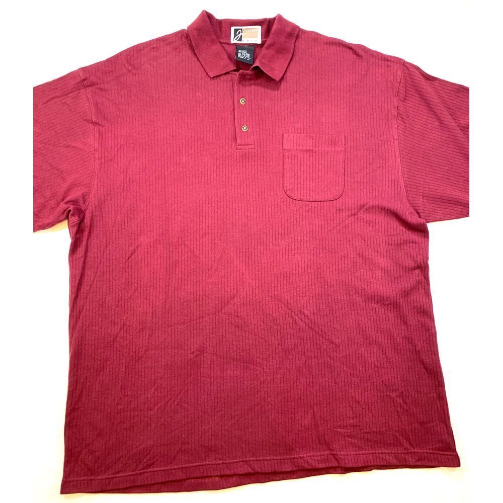 Vintage Jantzen Polo Shirt Mens 2XL Short Sleeve Golf Cotton